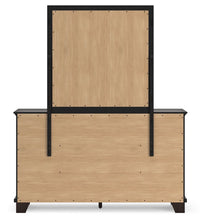 Covetown - Dark Brown - Dresser And Mirror