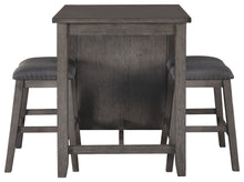Caitbrook - Gray - RECT DRM Counter TBL Set(Set of 3)