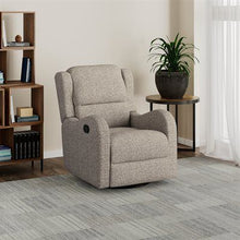 Henry - Manual Swivel Glider Recliner - Speckled Brown