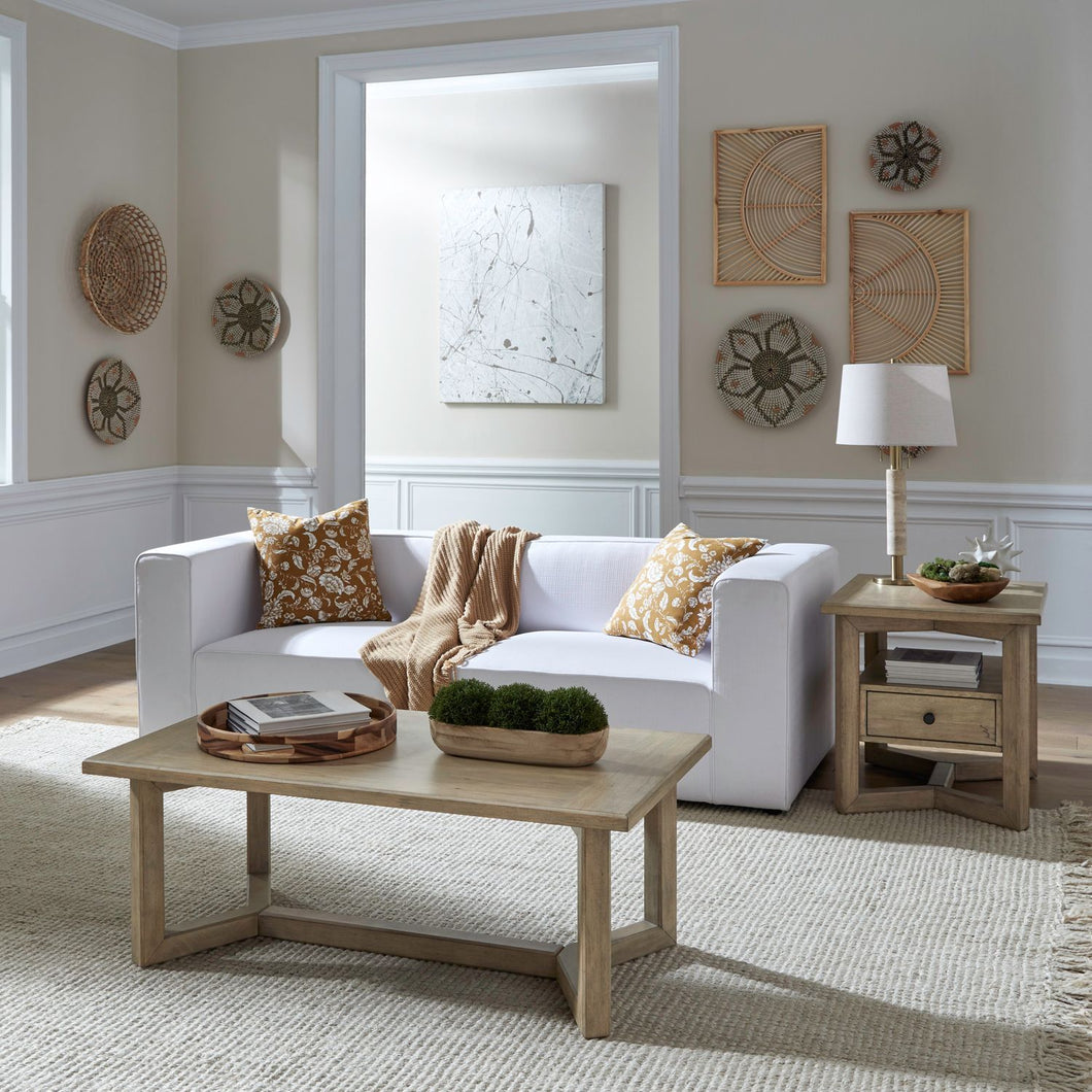 Proximity Place - 3 Piece Table Set - Barley Buff