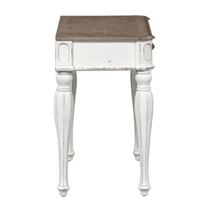 Magnolia Manor - Accent Vanity Desk/Nightstand - White