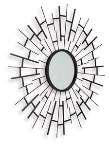 Garrenworth - Black - Accent Mirror
