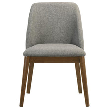 Franklin - Upholstered Dining Side Chair (Set of 2) - Gray