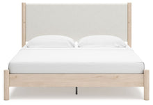 Cadmori - Upholstered Panel Bed