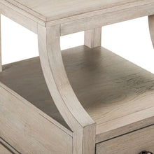 New Haven - Chairside Table - Sanctuary White