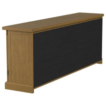 Florence - 4 Door Dining Sideboard Buffet Cabinet - Rustic Honey