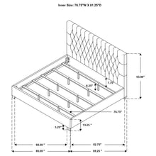 Chloe - Upholstered Panel Bed
