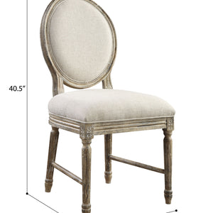 Interlude - Side Chair - Sandstone Buff