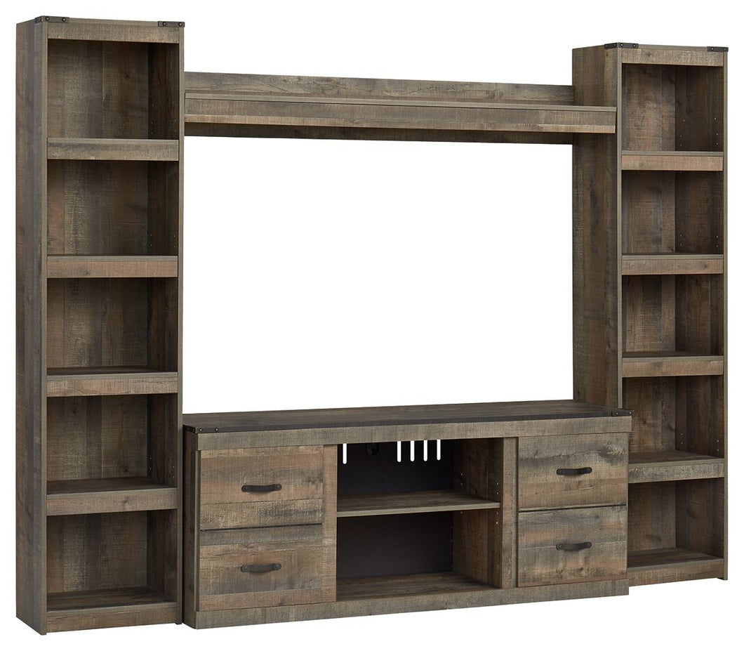 Trinell - 4-Piece Entertainment Center With 60