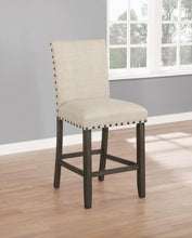 Ralland - Upholstered Bar Stools With Nailhead Trim (Set of 2)
