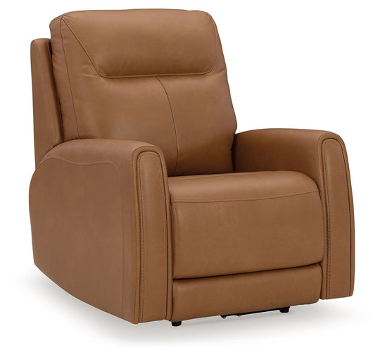 Tryanny - Power Recliner/ Adj Headrest - Butterscotch