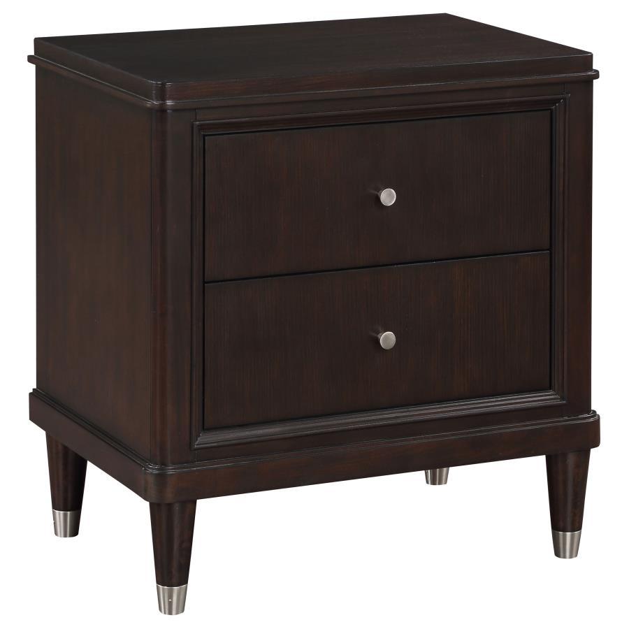 Emberlyn - 2-Drawer Nightstand Bedside Table - Brown