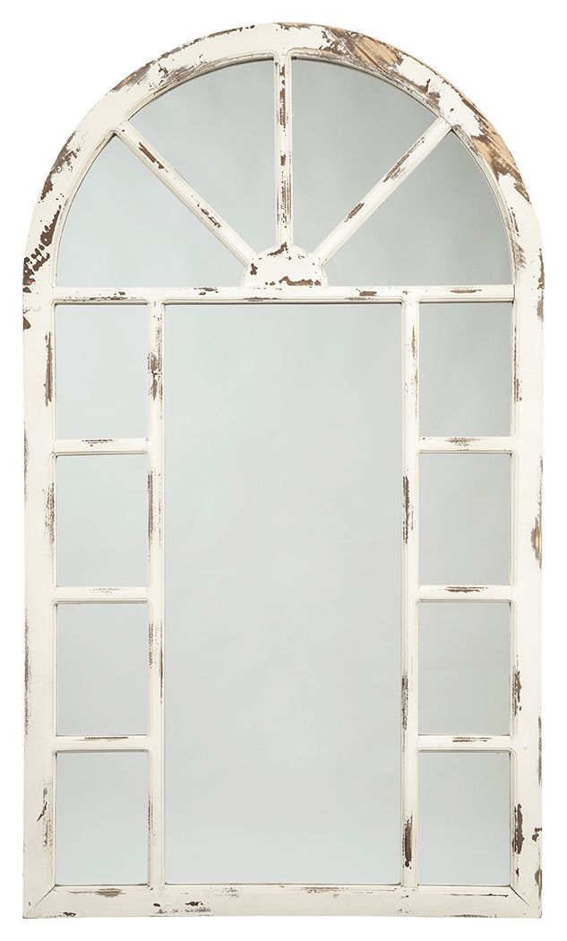 Divakar - Antique White - Accent Mirror