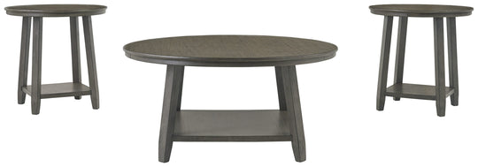 Caitbrook - Occasional Table Set (Set of 3) - Gray