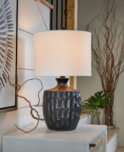 Ellisley - Black - Ceramic Table Lamp