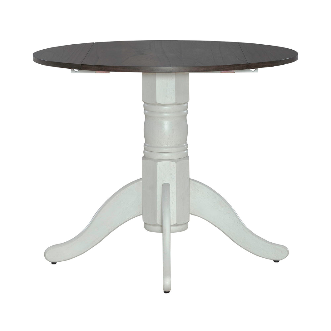 Brook Bay - Drop Leaf Table - White