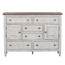 Heartland - 2 Door 6 Drawer Chesser - White