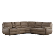 Aurora - Power Reclining Sectional - Brown