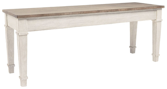 Skempton - Storage Bench - White