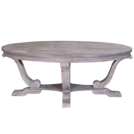 Graystone Mill - Oval Cocktail Table - Graystone