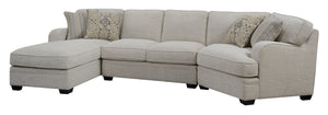 Analiese - Sectional - Ivory Tan
