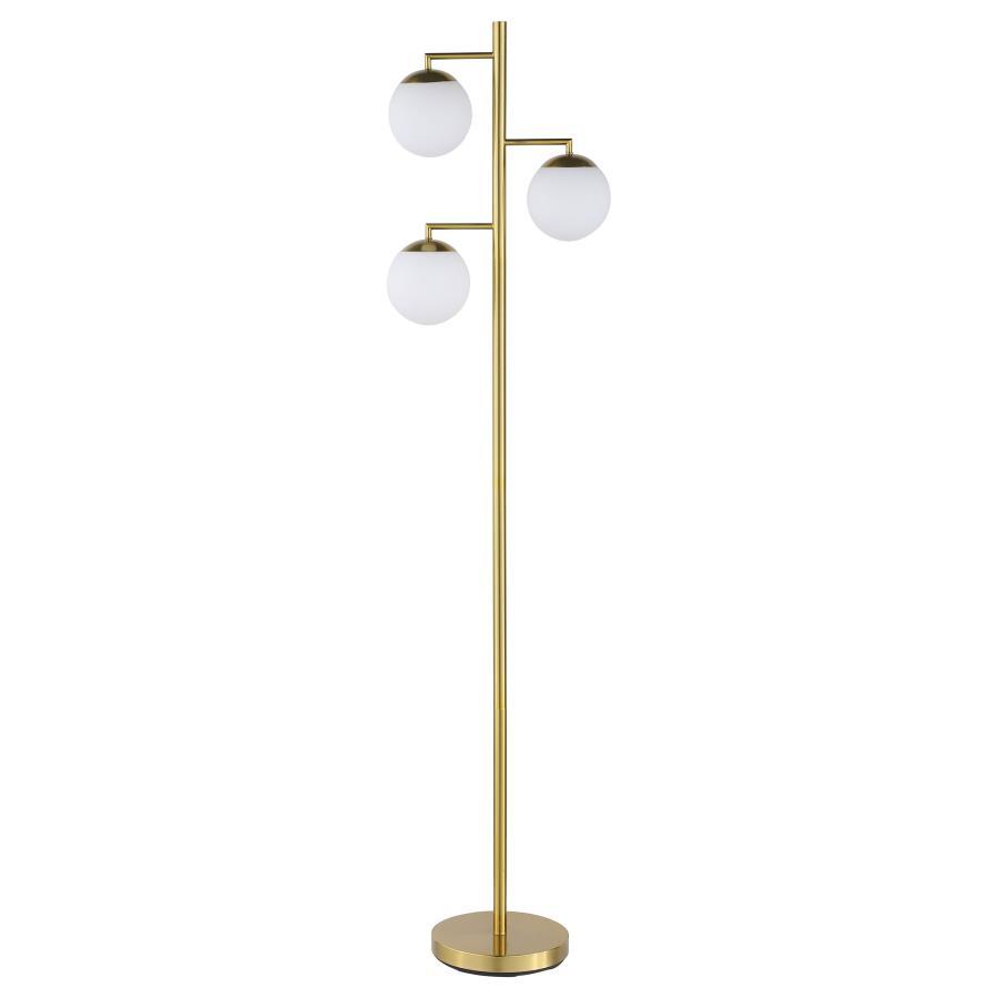 Sena - Trio Tree Floor Lamp - Gold
