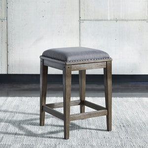 Sonoma Road - Upholstered Console Stool - Light Brown