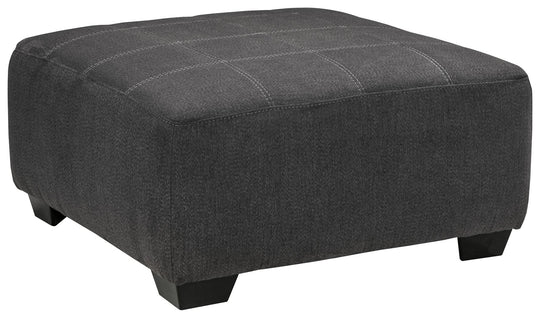 Ambee - Oversized Accent Ottoman - Slate