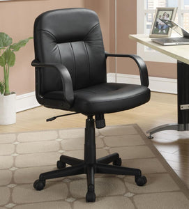 Minato - Adjustable Height Office Chair - Black