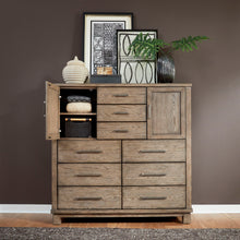 Canyon Road - 9 Drawer 2 Door Chesser - Light Brown