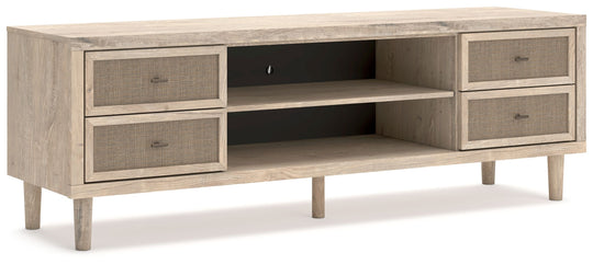Cielden - Extra Large TV Stand - Two-tone