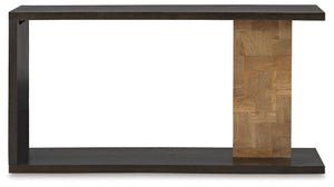 Camlett - Brown - Console Sofa Table