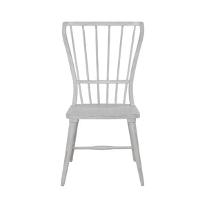 River Place - Windsor Back Side Chair (RTA) - White