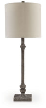 Oralieville - Distressed Gray - Poly Accent Lamp