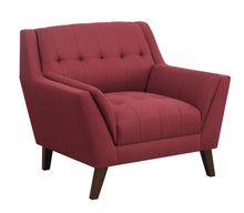 Binetti - Accent Chair - Brick Red