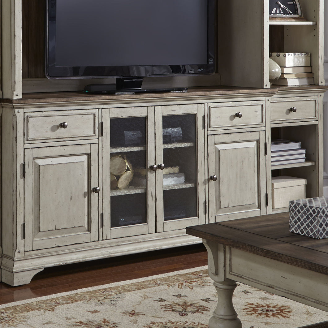 Morgan Creek - Entertainment TV Stand - White