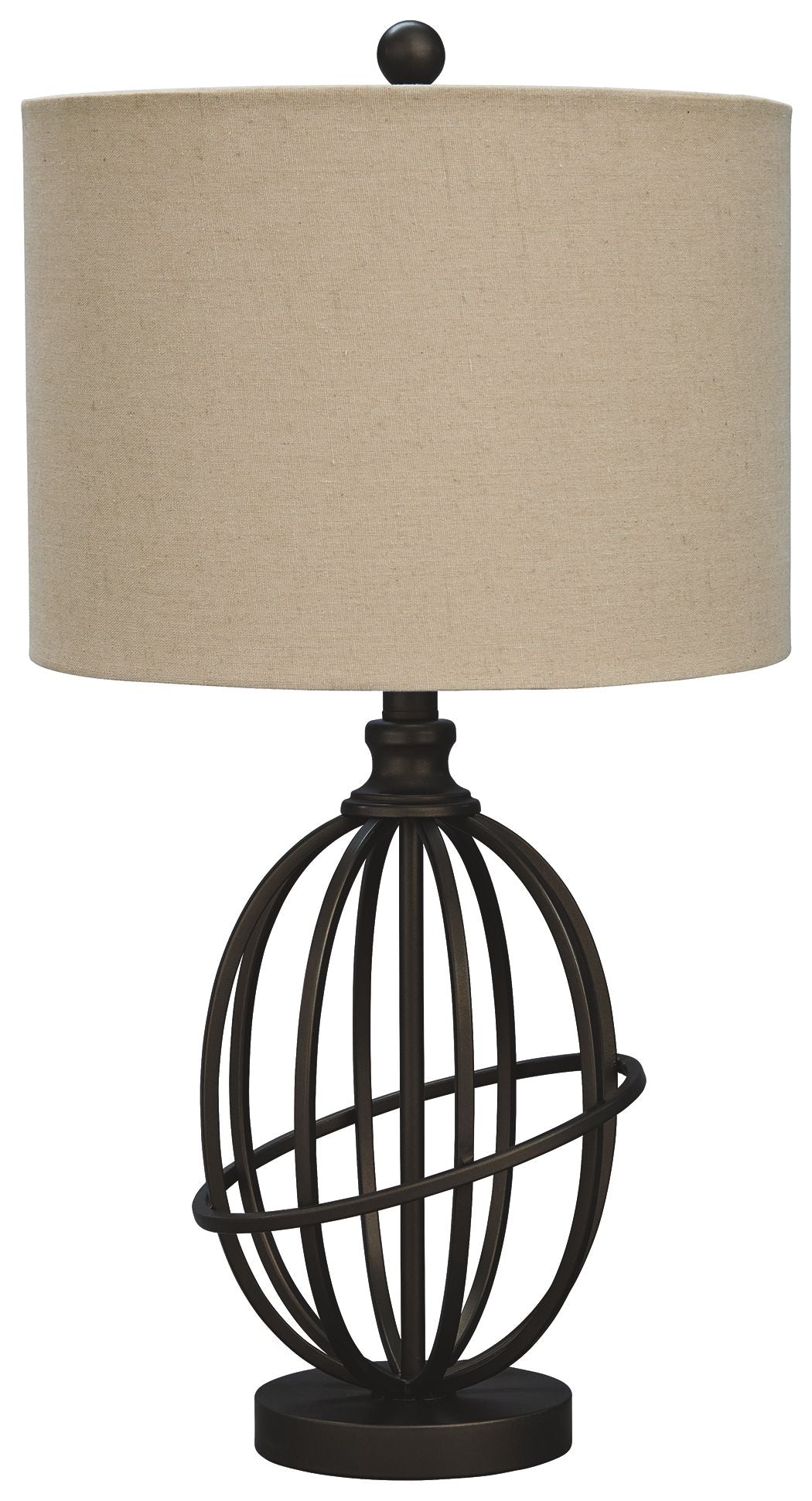 Manasa - Dark Brown - Metal Table Lamp