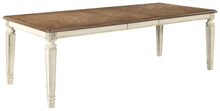 Realyn - Chipped White - Rectangular Dining Room Extension Table