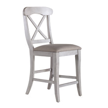 Ocean Isle - Upholstered X Back Counter Chair