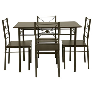 Anna - 5-Piece Rectangular Dining Set