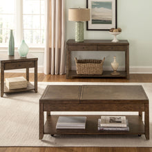 Mitchell - 3 Piece Table Set (1 Cocktail 2 End Tables) - Dark Brown