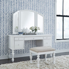 Summer House - 3 Piece Vanity Set - White