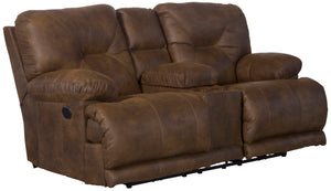 Voyager - Lay Flat Console Reclining Loveseat