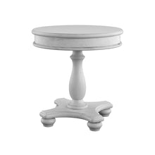 New Haven - Round End Table - Oyster Shell