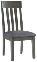 Hallanden - Black / Gray - Dining UPH Side Chair (Set of 2)