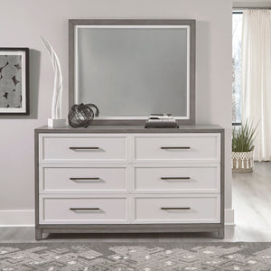 Palmetto Heights - Dresser & Mirror - White