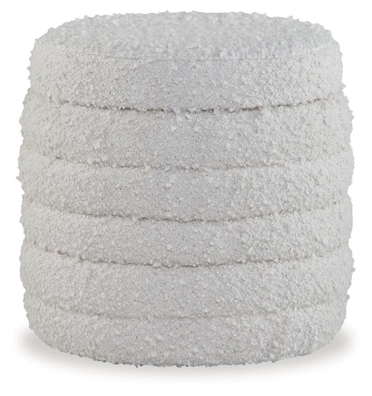 Duntler - Storage Ottoman - Ivory