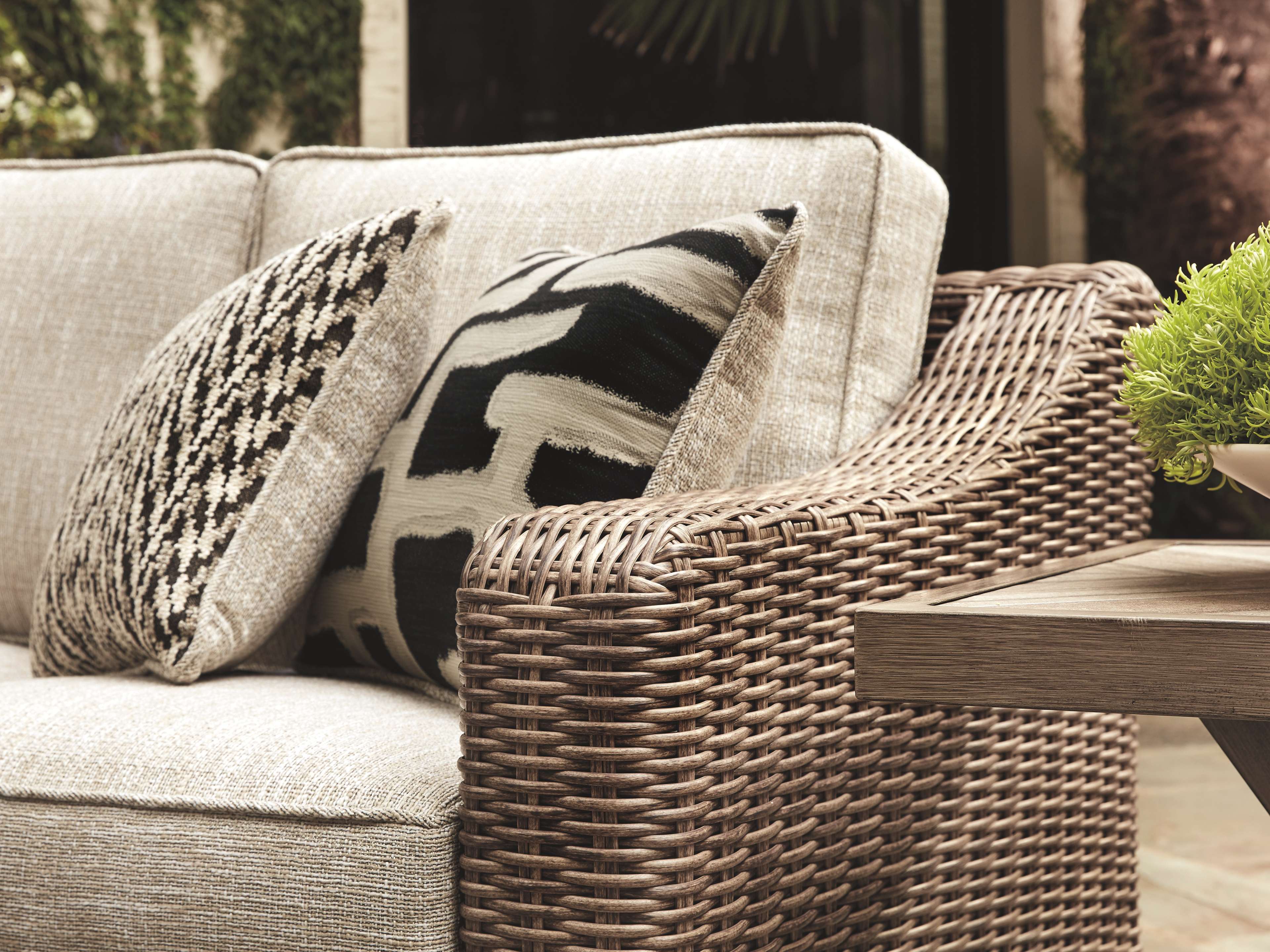 Beachcroft beige outdoor sales living room set