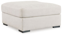 Accomplished - Stone - Oversized Accent Ottoman - Fabric