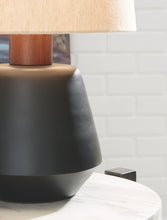 Ancel - Black / Brown - Metal Table Lamp